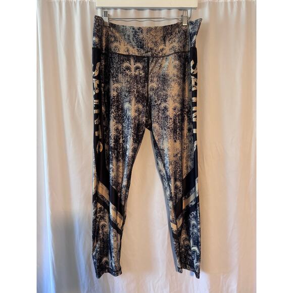 New Orleans Saints NFL Team Apparel Leggings - 2X - Picture 1 of 9